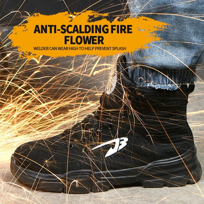 Men Winter Safety Work Boots Shoes