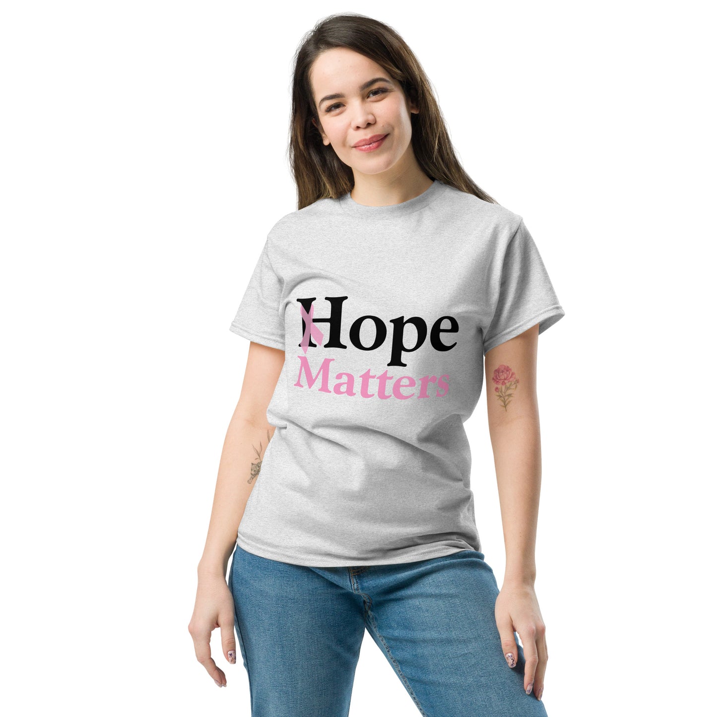 Breast Cancer Hope Matters classic tee