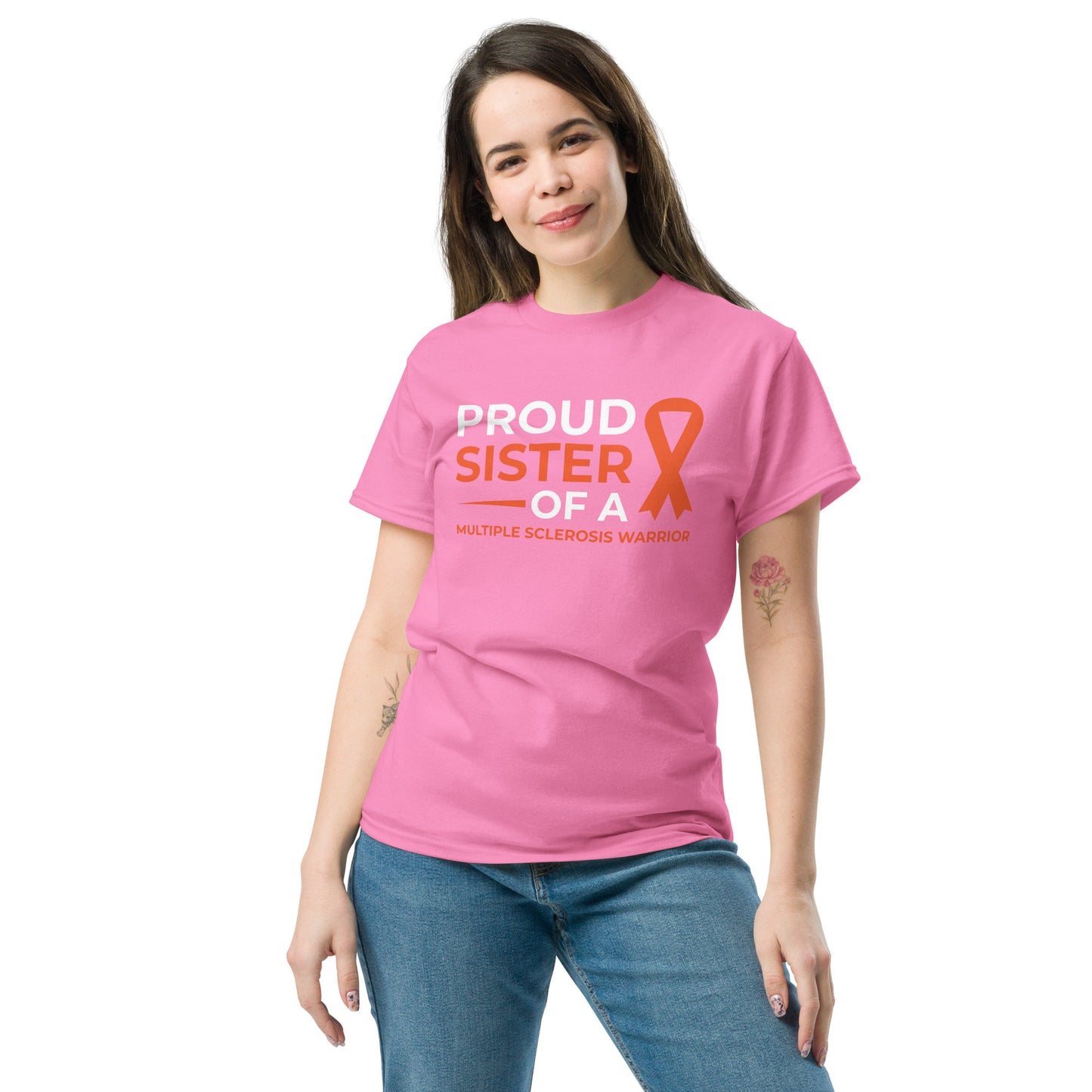 MS Awareness Proud Sister T-Shirt - Simply Great Gear