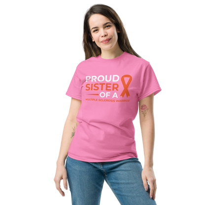 MS Awareness Proud Sister T-Shirt - Simply Great Gear