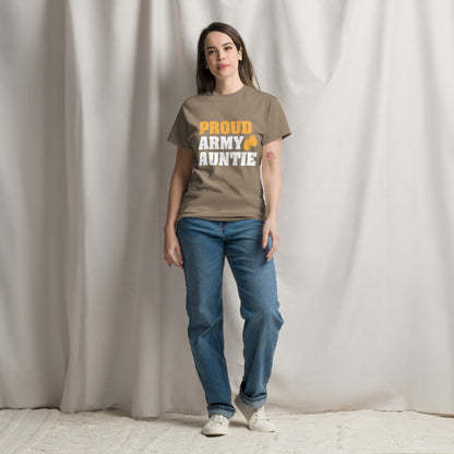 Proud Army Auntie Classic Tee - Simply Great Gear