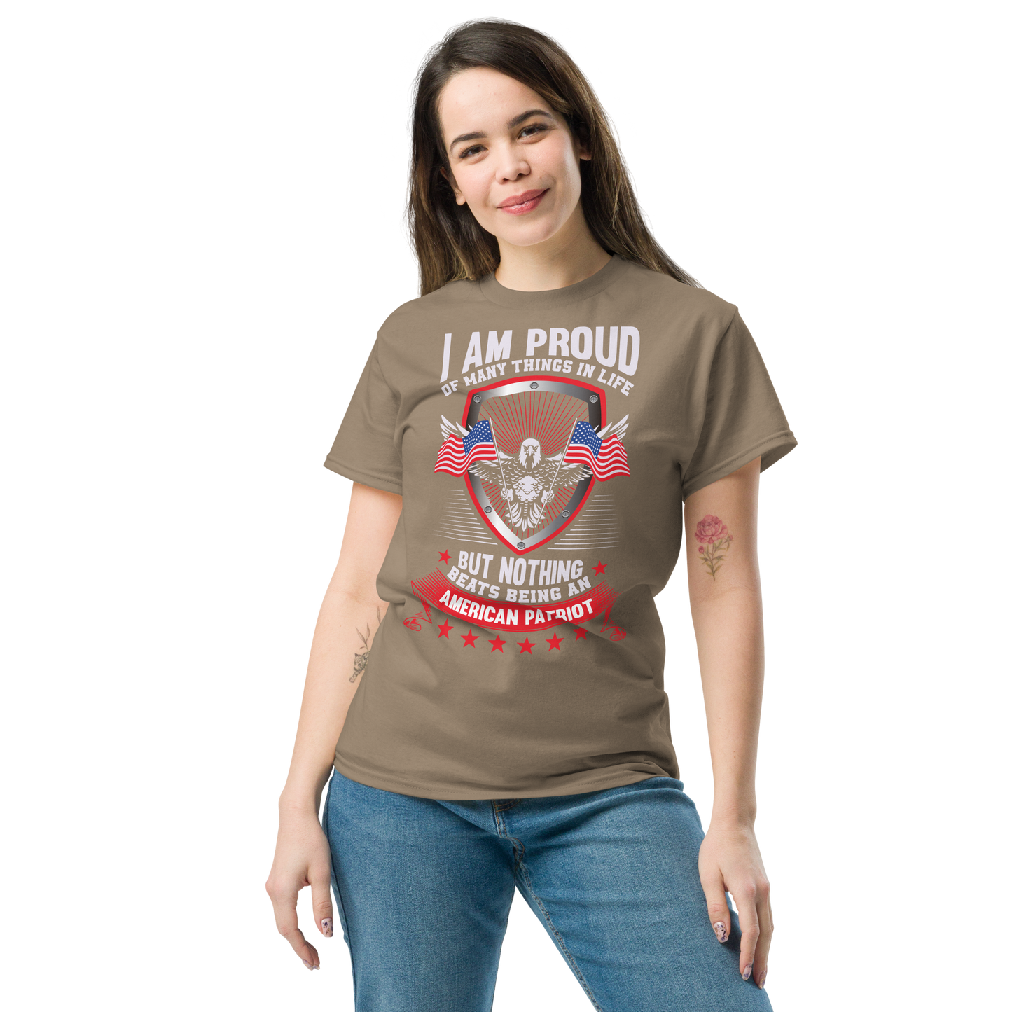 Proud Patriot Unisex classic tee - Simply Great Gear