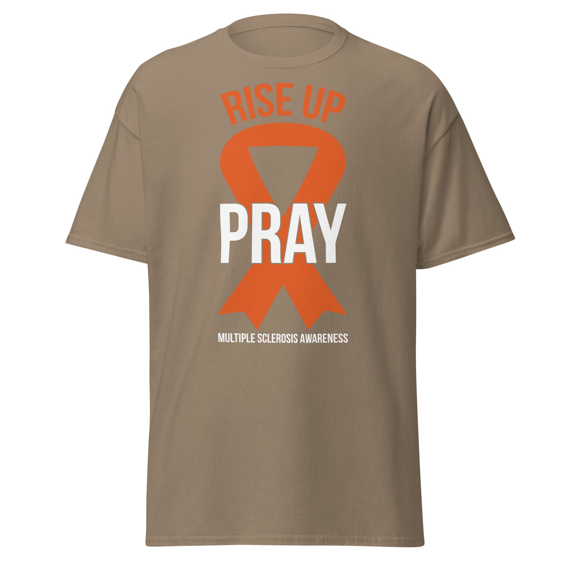 MS Awareness "Rise Up and Pray" T-Shirt - Simply Great Gear