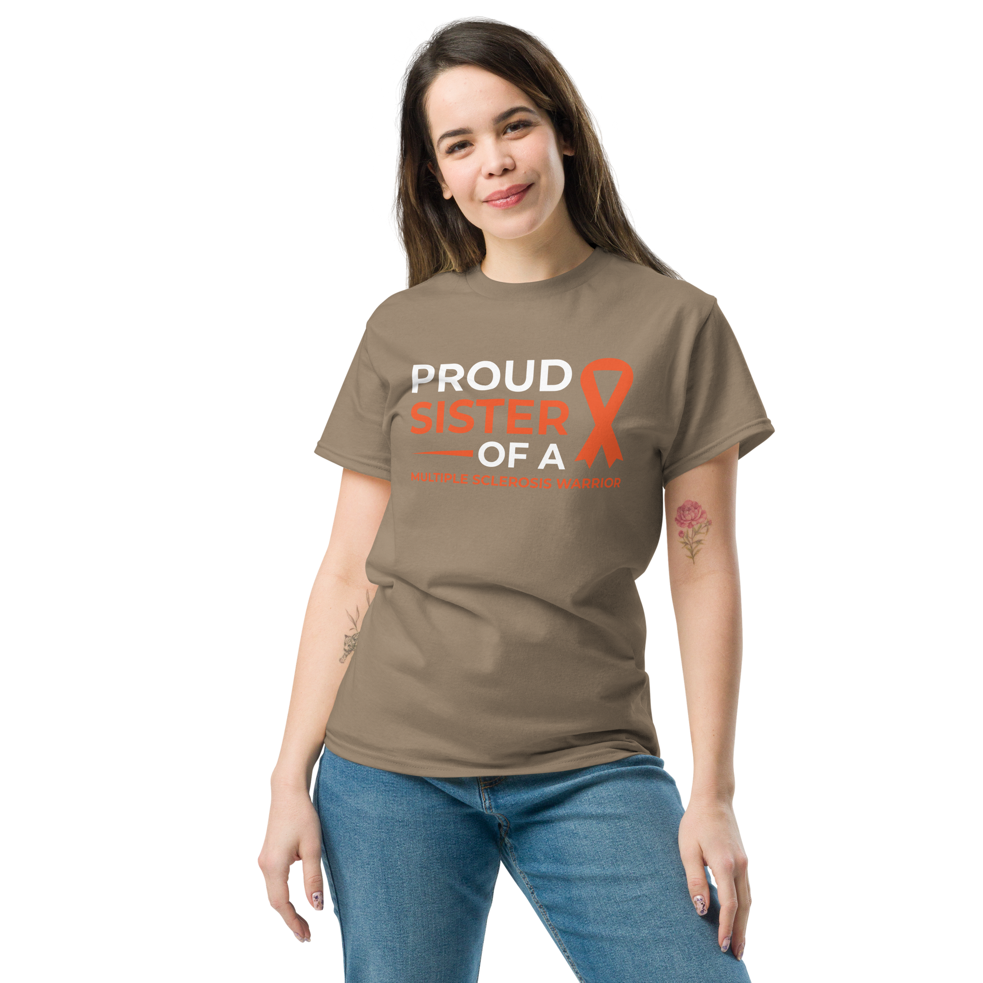 MS Awareness Proud Sister T-Shirt - Simply Great Gear