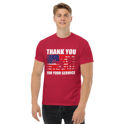 Thank You For Your Service Tee - Simply Great Gear