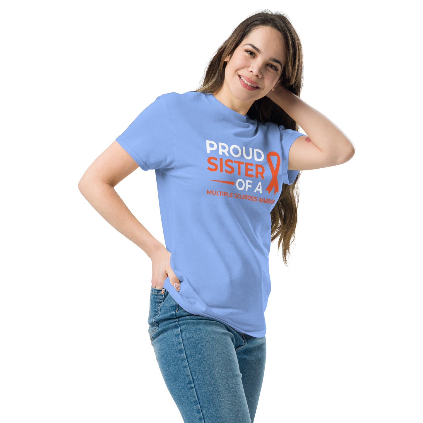 MS Awareness Proud Sister T-Shirt - Simply Great Gear