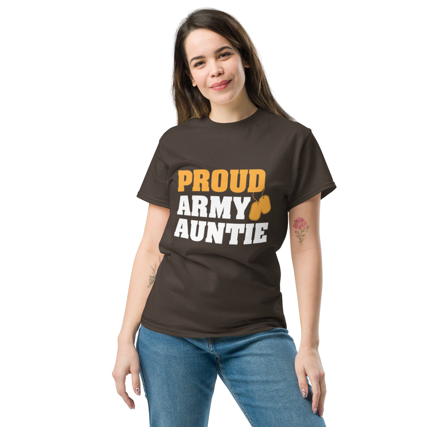 Proud Army Auntie Classic Tee - Simply Great Gear