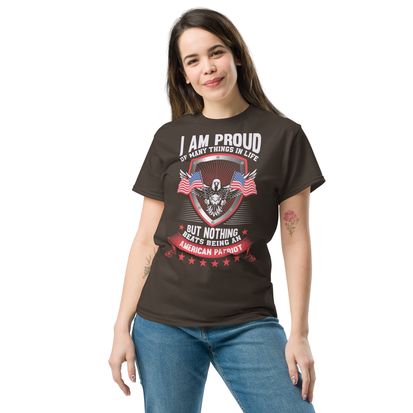 Proud Patriot Unisex classic tee - Simply Great Gear