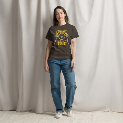 Woman DD214 classic tee - Simply Great Gear