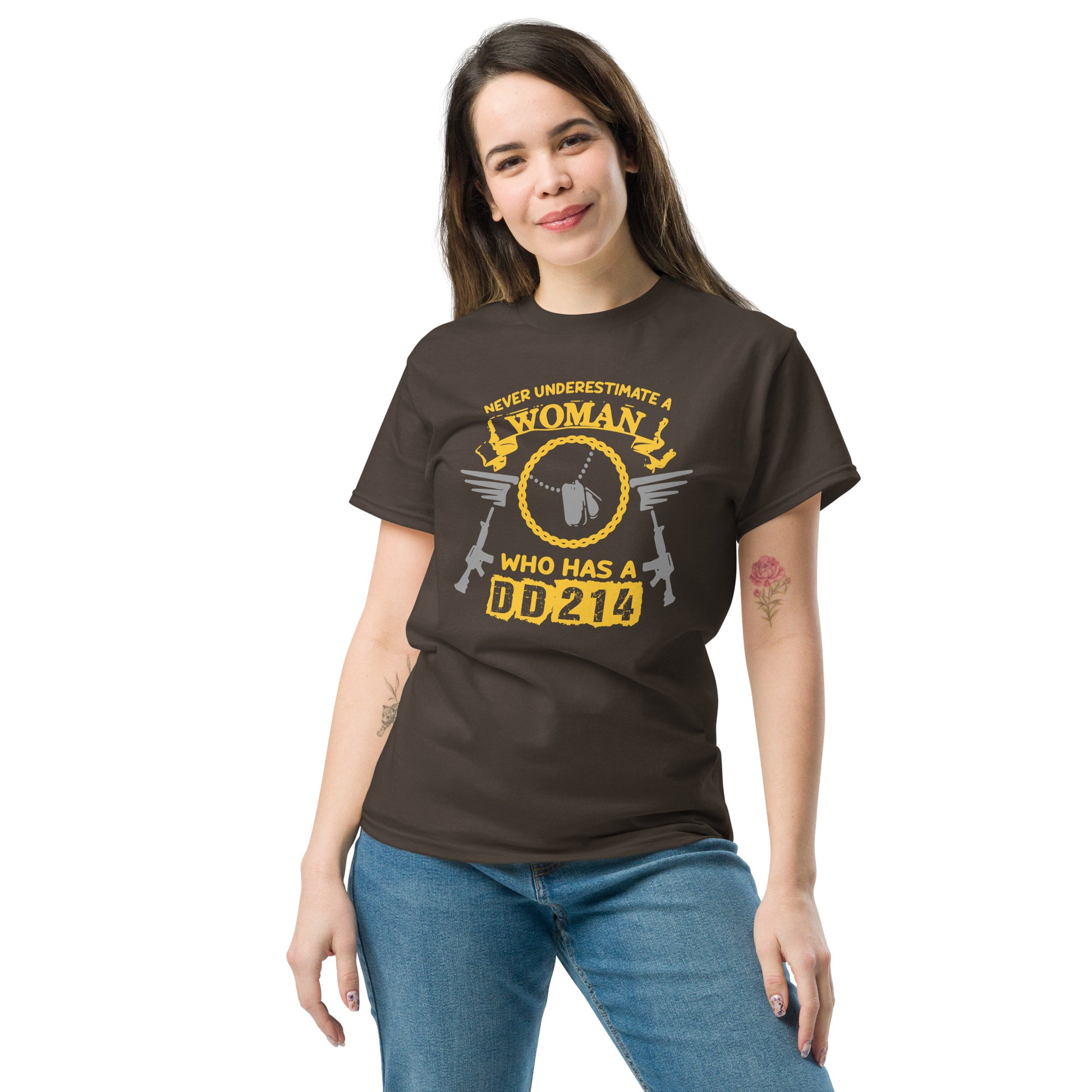 Woman DD214 classic tee - Simply Great Gear