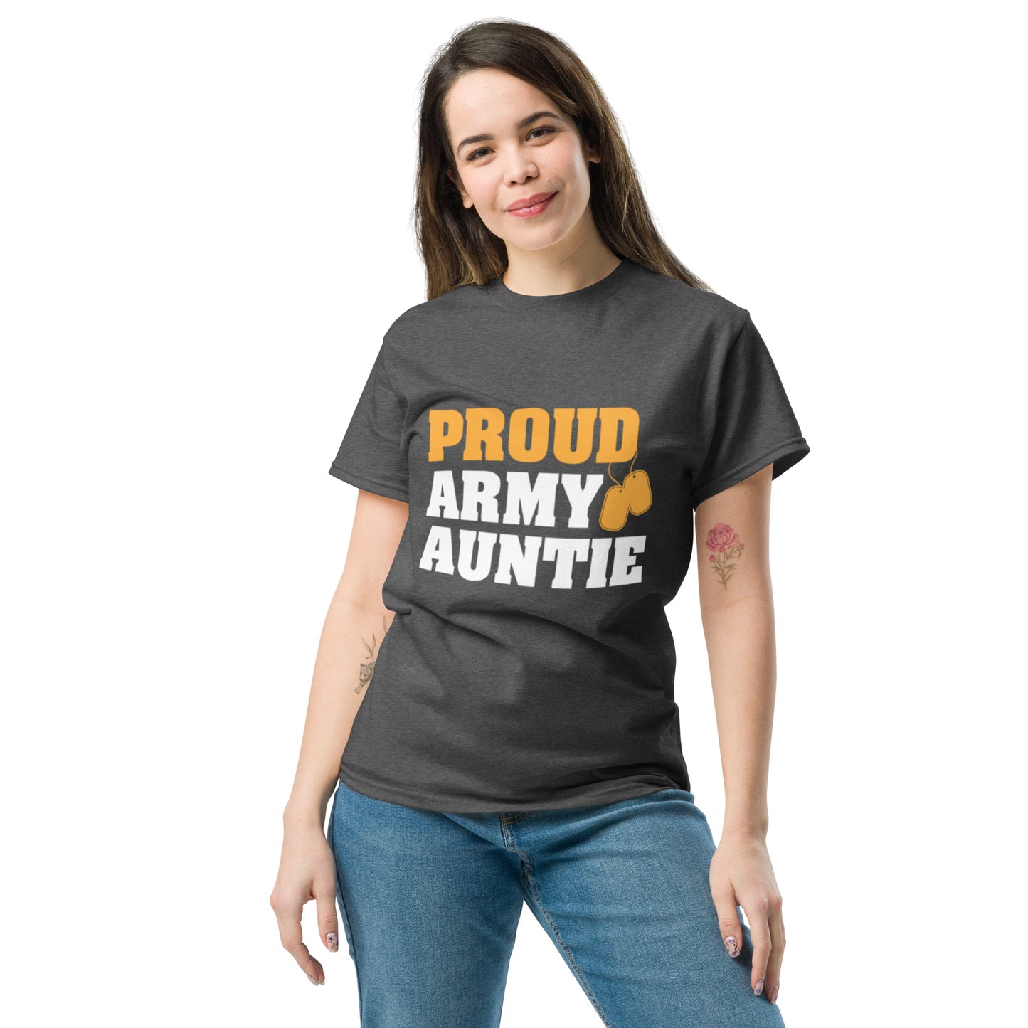 Proud Army Auntie Classic Tee - Simply Great Gear