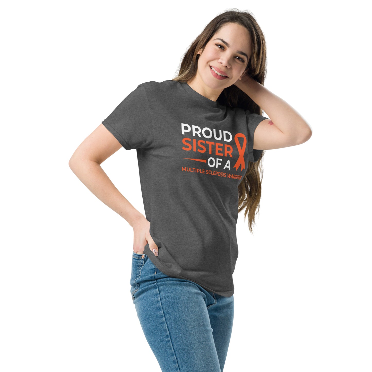 MS Awareness Proud Sister T-Shirt - Simply Great Gear