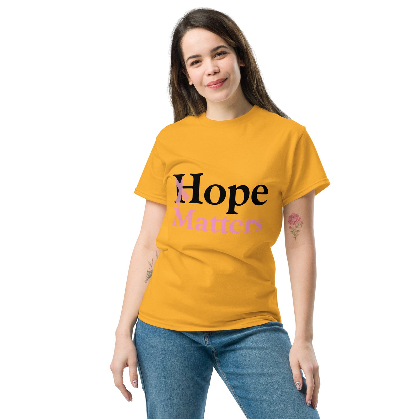 Breast Cancer Hope Matters classic tee