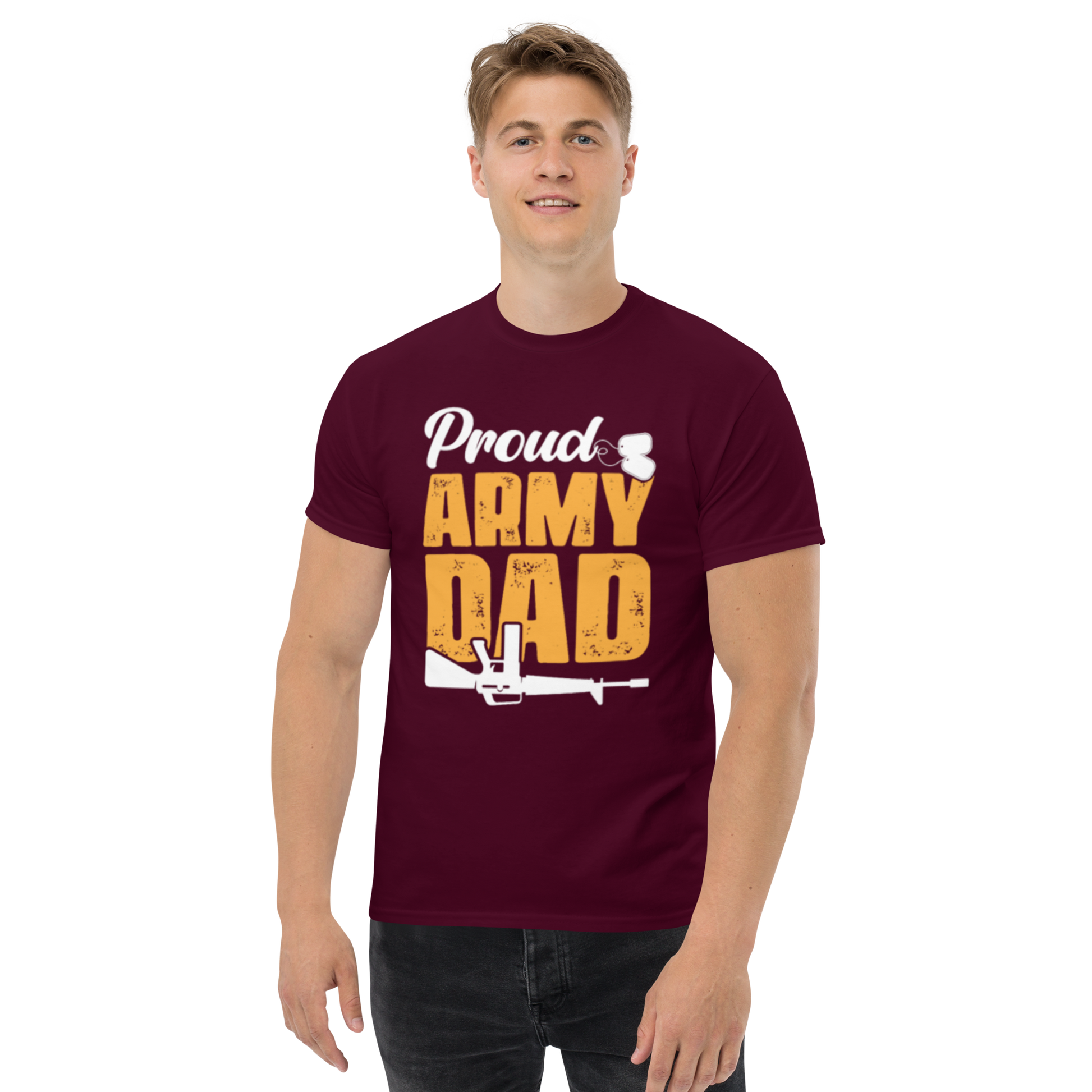 Proud Army Dad Classic Tee - Simply Great Gear