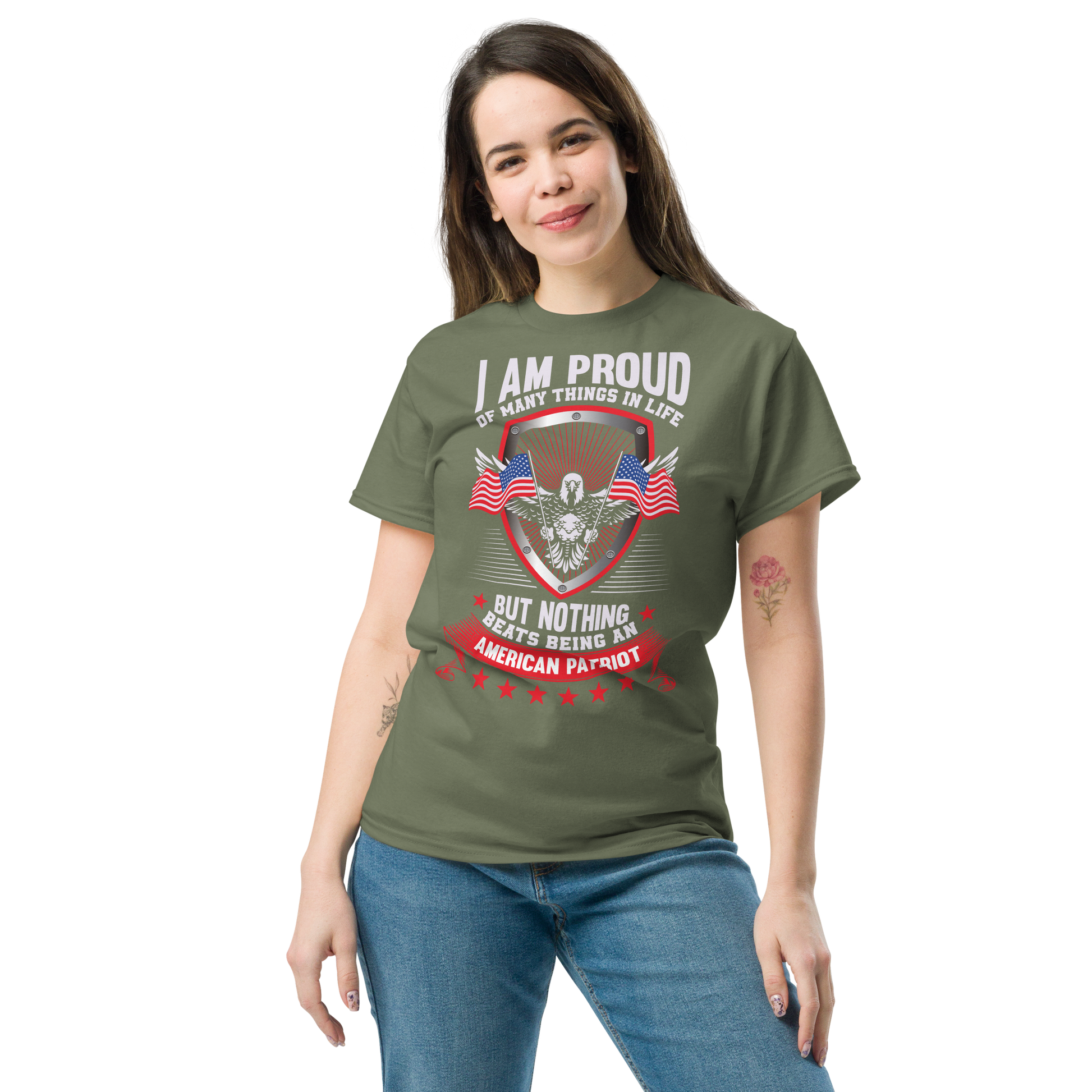 Proud Patriot T-Shirt - Simply Great Gear