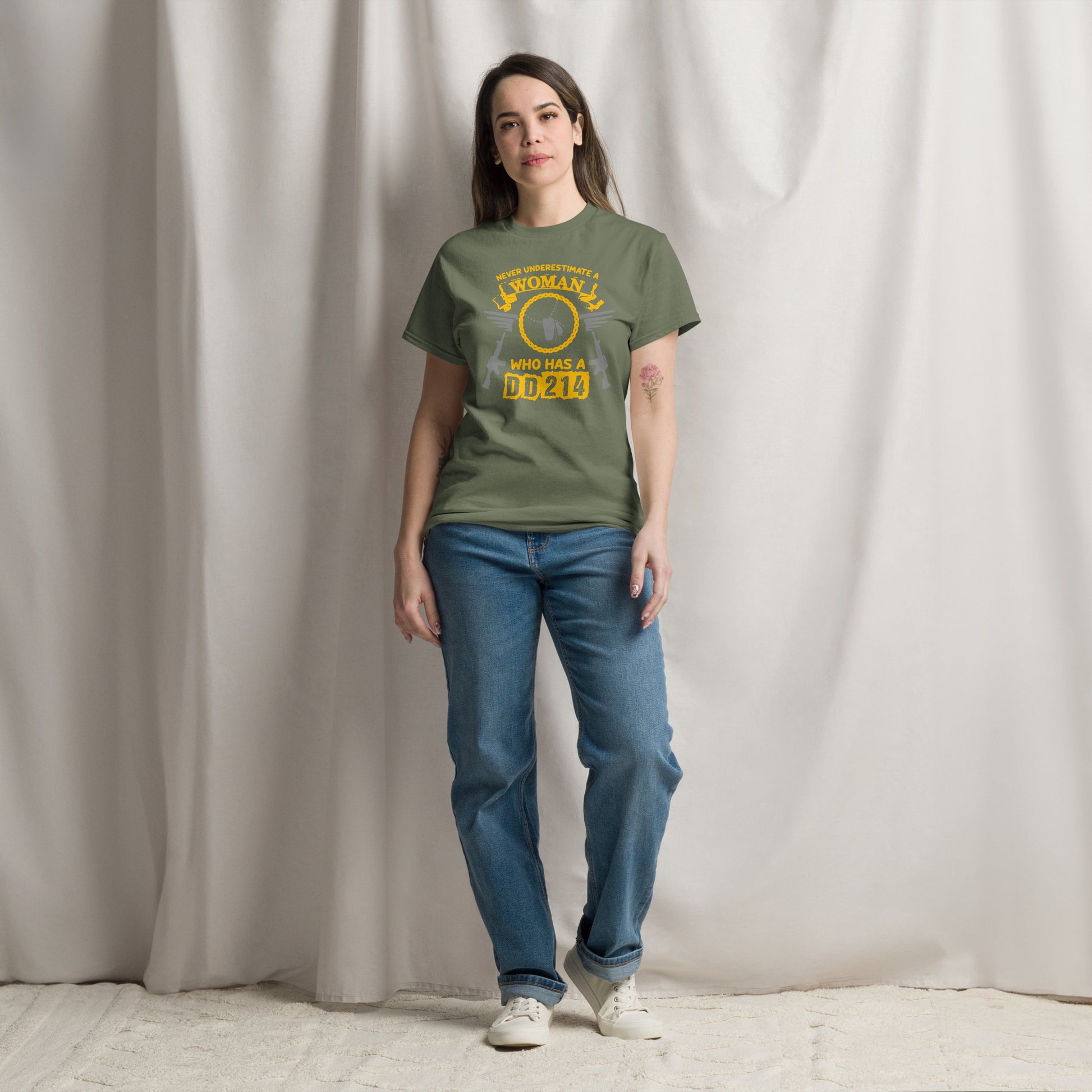 Woman DD214 classic tee - Simply Great Gear