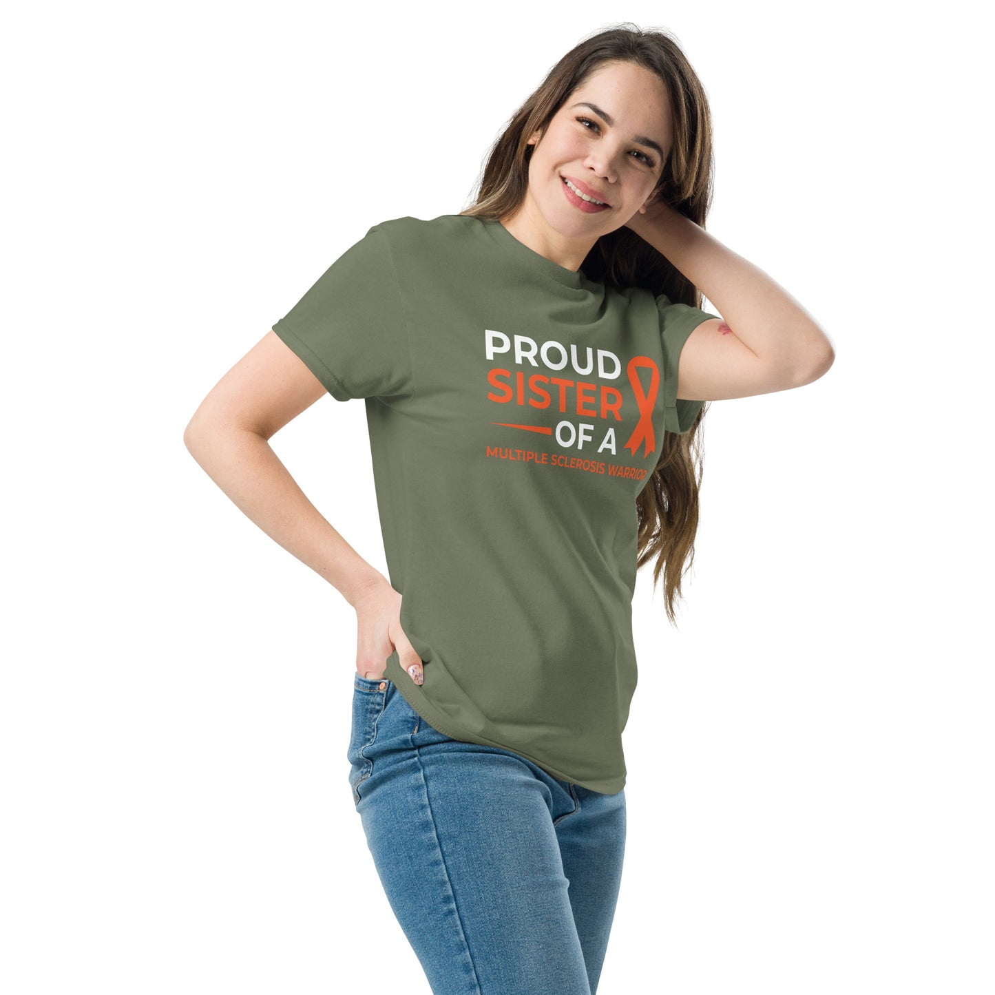 MS Awareness Proud Sister T-Shirt - Simply Great Gear