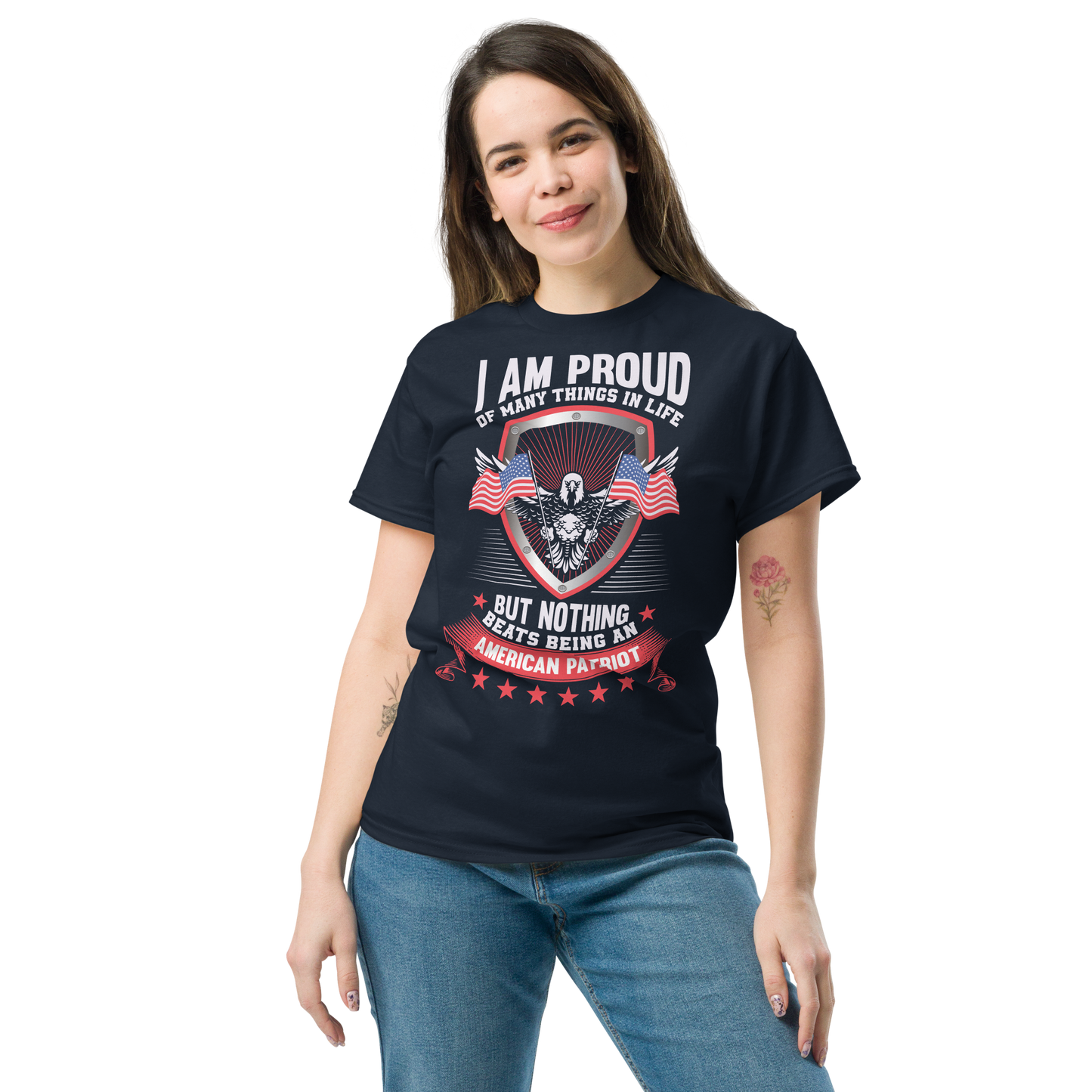 Proud Patriot Unisex classic tee - Simply Great Gear