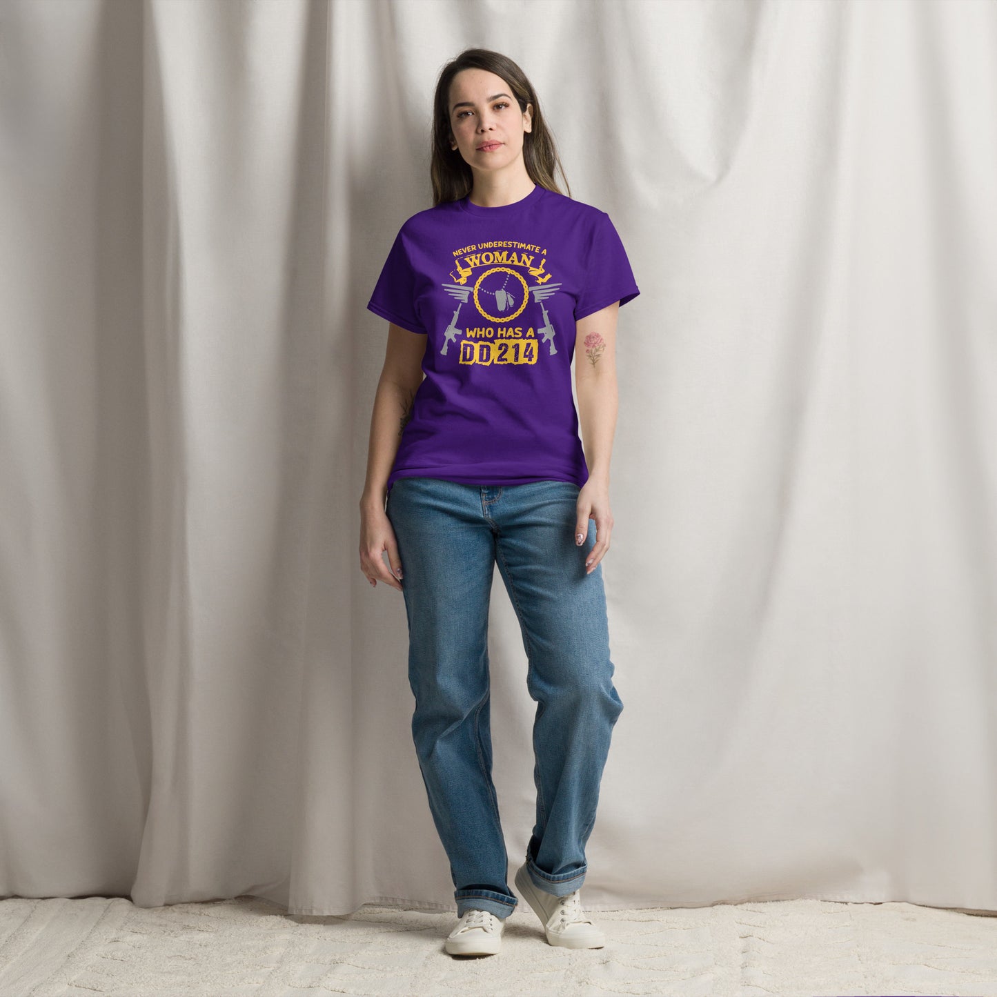 Woman DD214 classic tee - Simply Great Gear