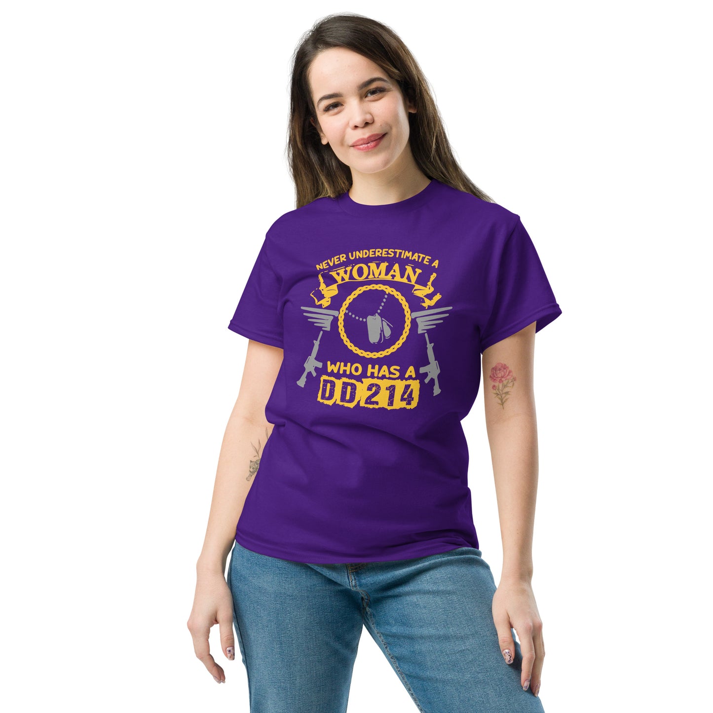 Woman DD214 classic tee - Simply Great Gear