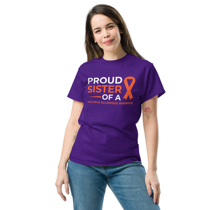 MS Awareness Proud Sister T-Shirt - Simply Great Gear