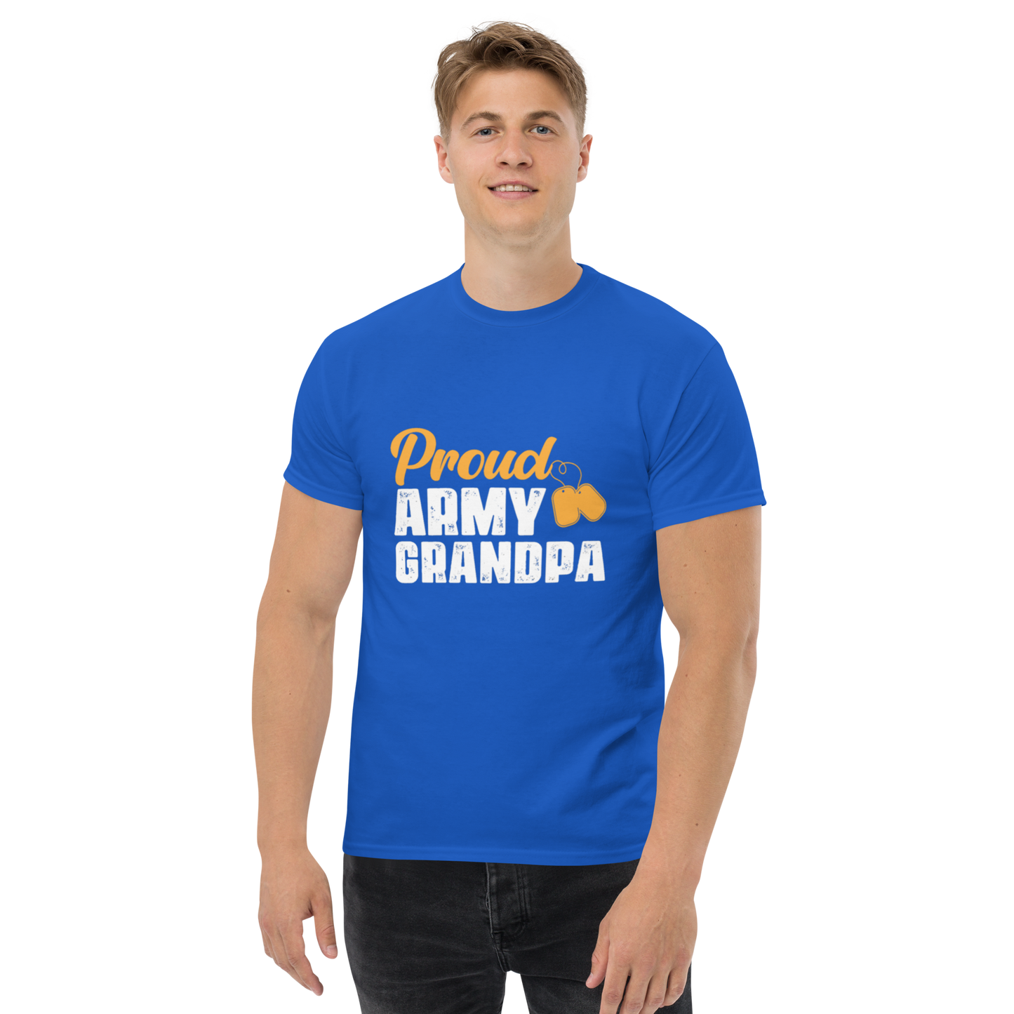 Proud Army Grandpa Classic Tee - Simply Great Gear