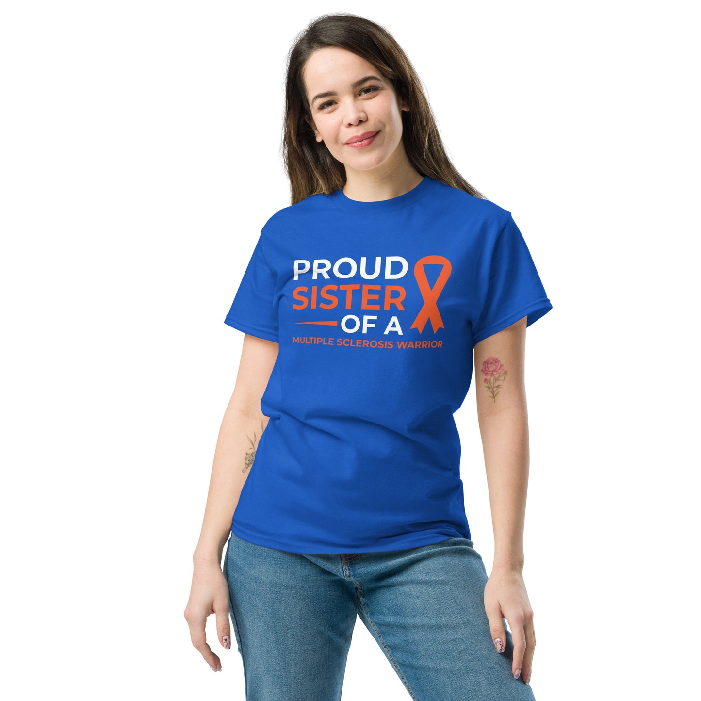 MS Awareness Proud Sister T-Shirt - Simply Great Gear