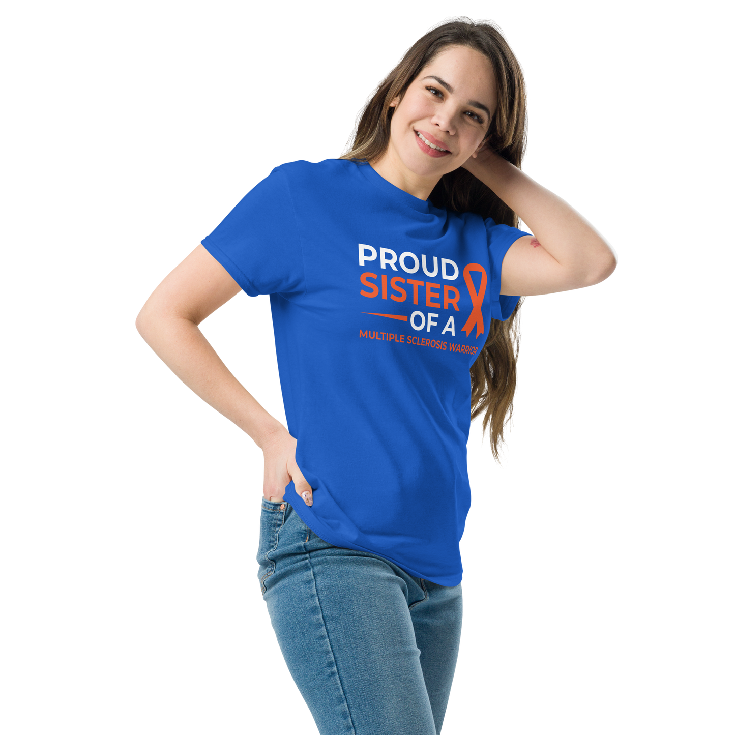 MS Awareness Proud Sister T-Shirt - Simply Great Gear