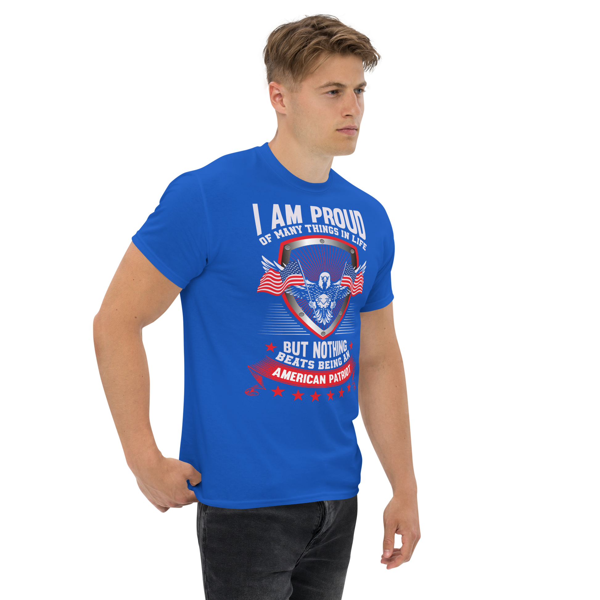 Proud Patriot Unisex classic tee - Simply Great Gear