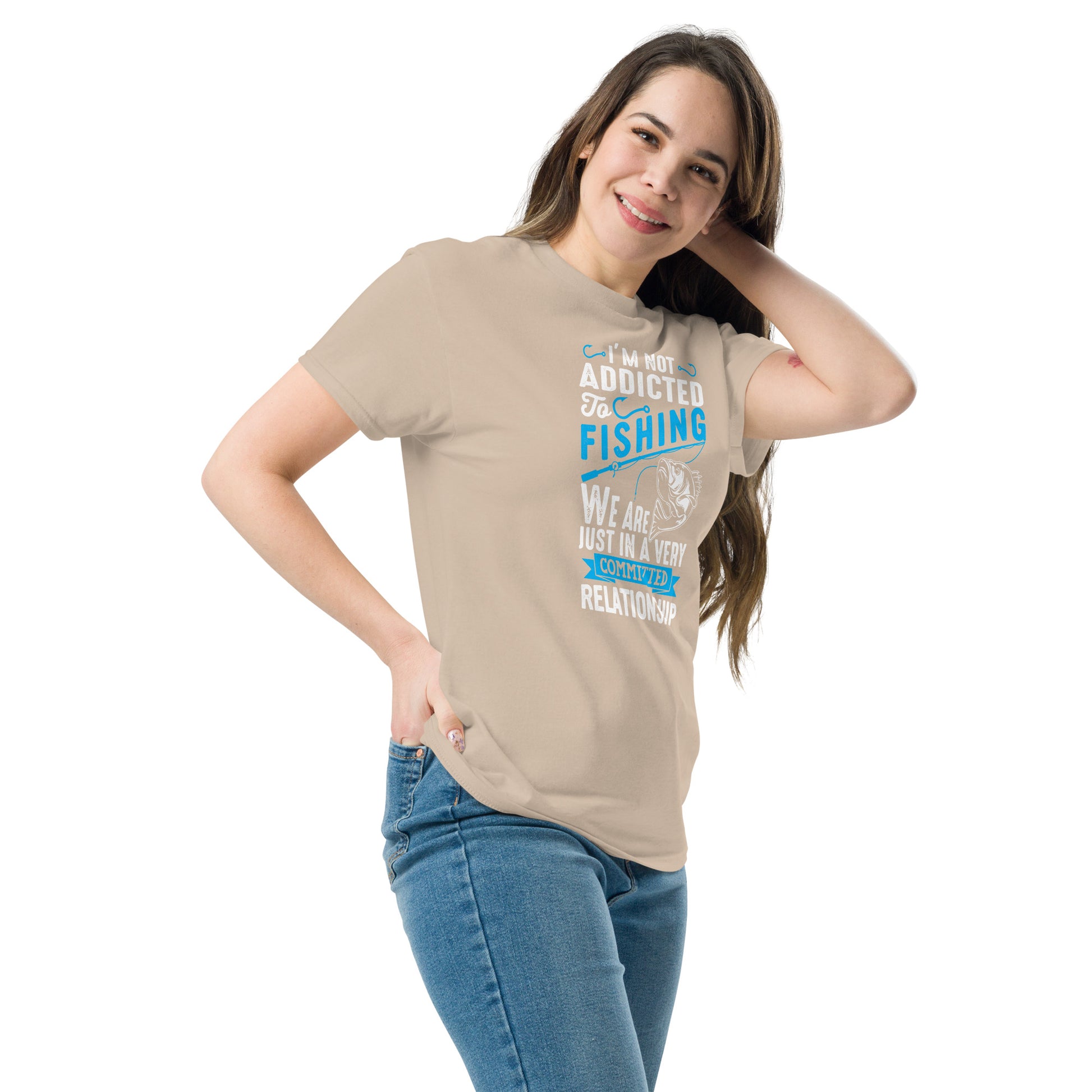 Addicted To Fishing Unisex classic tee - Simply Great Gear