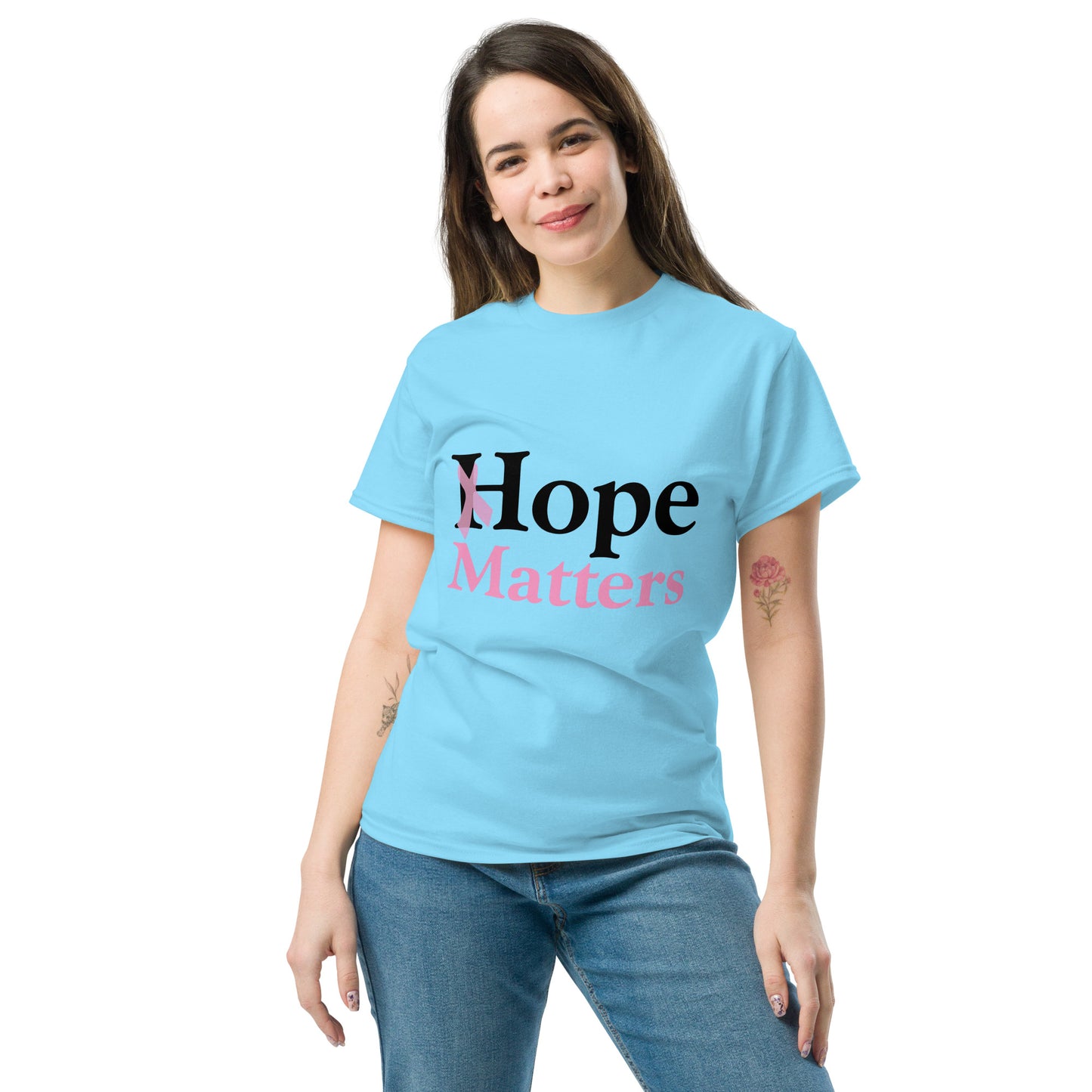 Breast Cancer Hope Matters classic tee