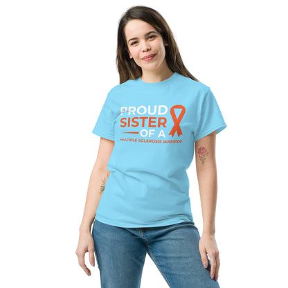 MS Awareness Proud Sister T-Shirt - Simply Great Gear