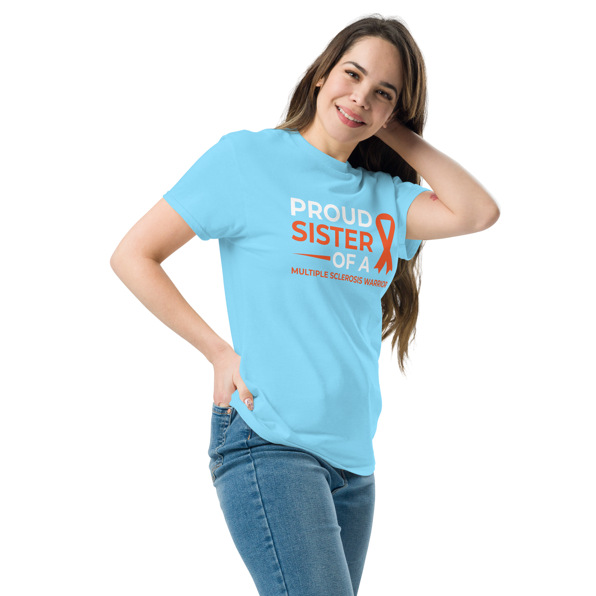 MS Awareness Proud Sister T-Shirt - Simply Great Gear