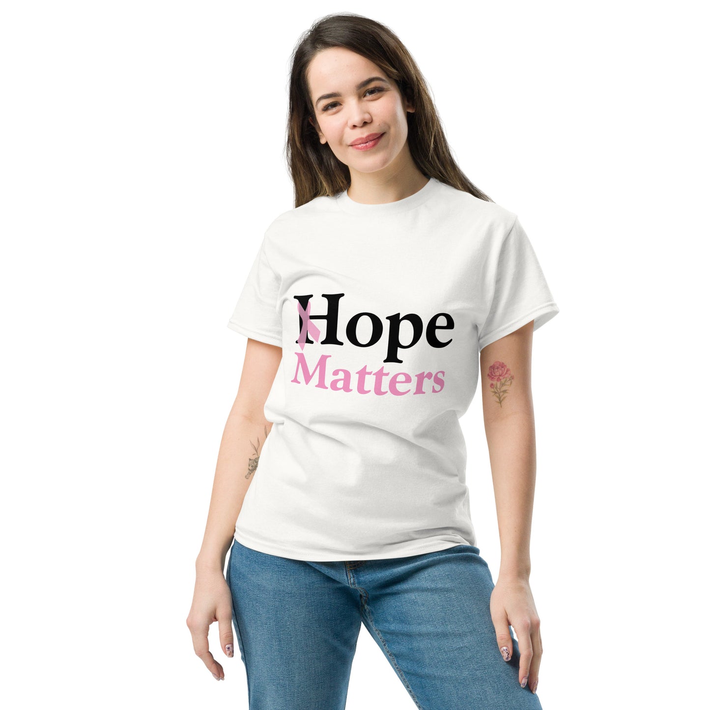 Breast Cancer Hope Matters classic tee