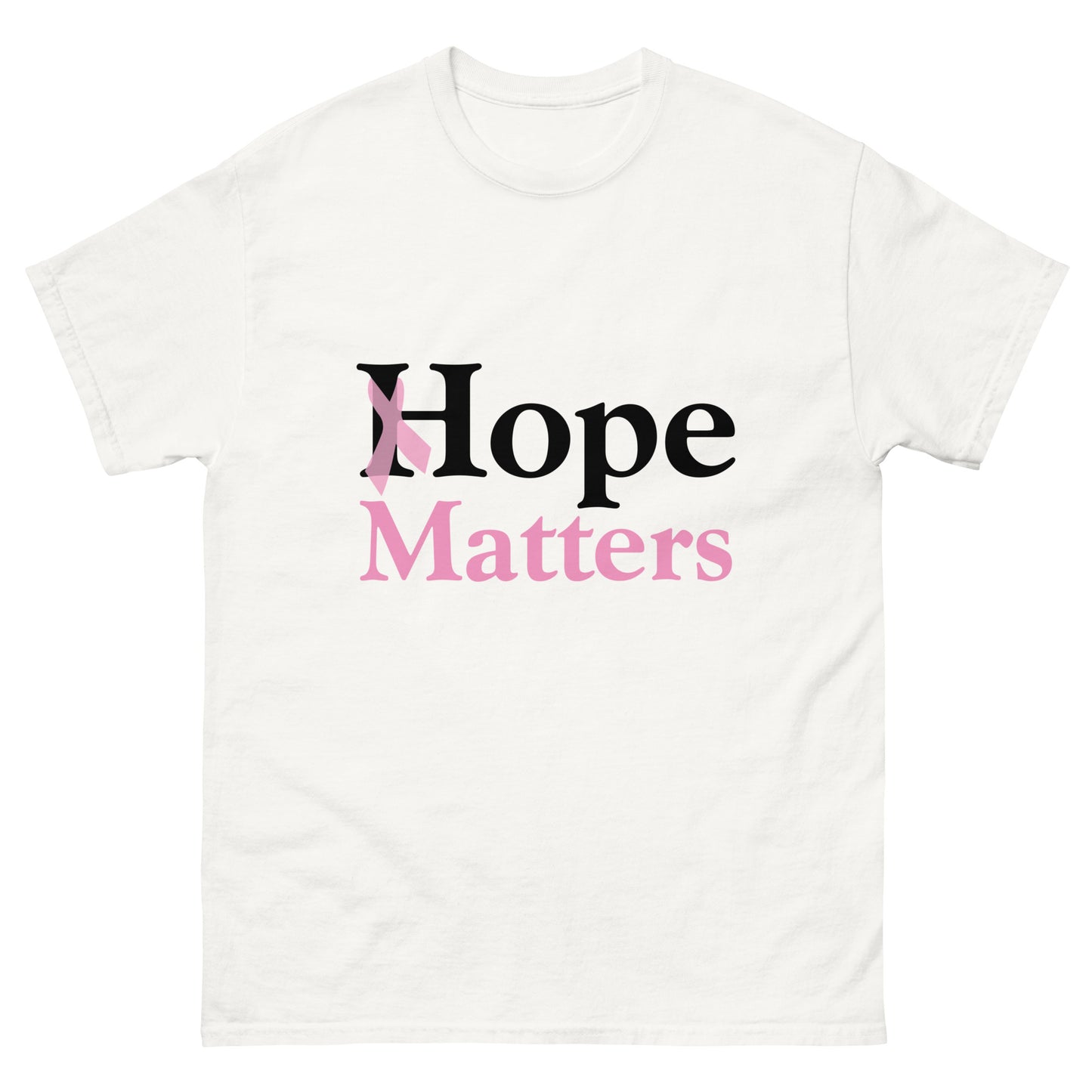 Breast Cancer Hope Matters classic tee