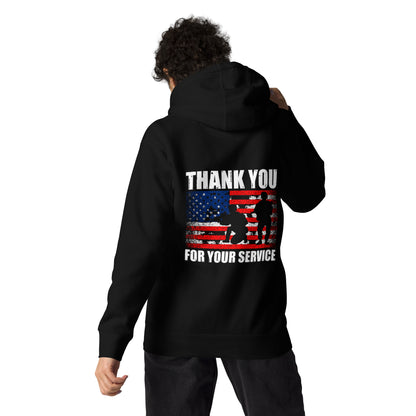 Thank You For Your Service Hoodie - Simply Great Gear