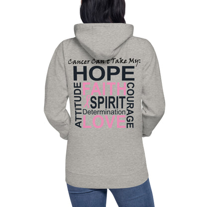 Breast Cancer Hope & Faith Hoodie - Simply Great Gear