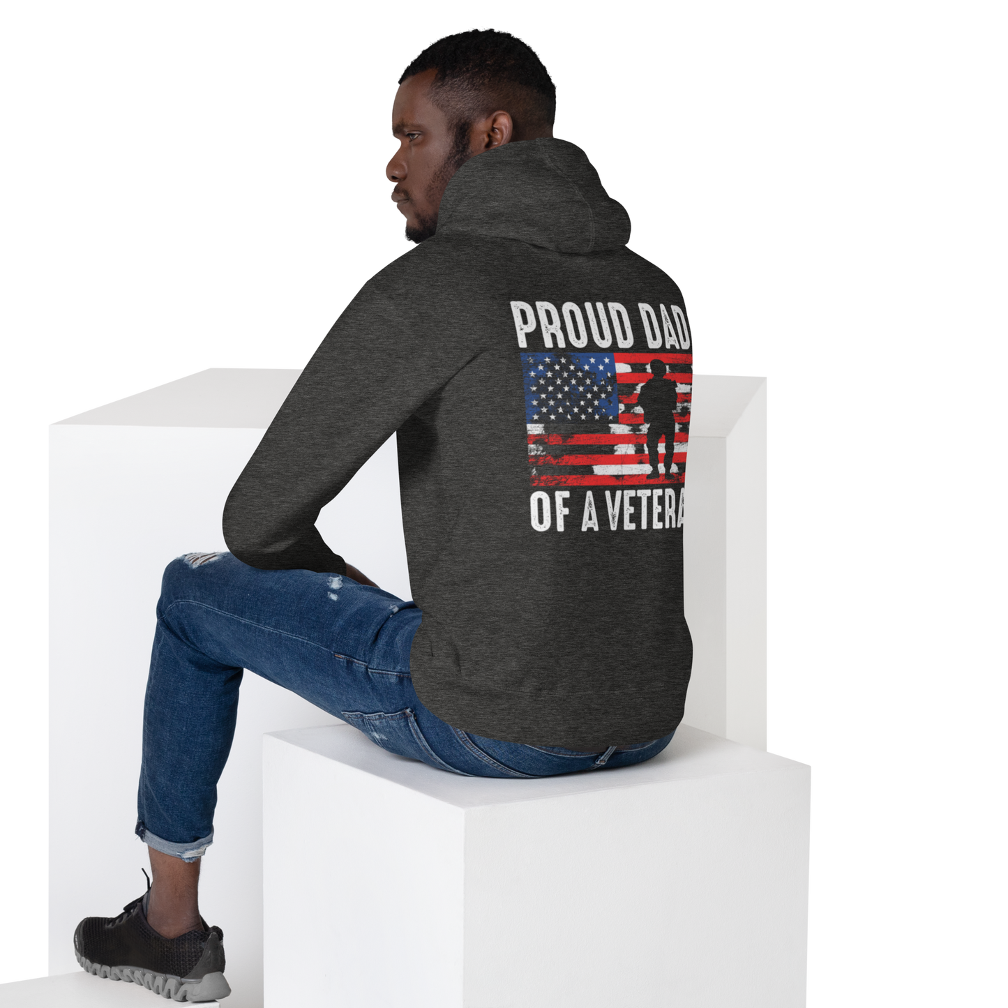 Proud Dad of a Veteran Hoodie - Simply Great Gear