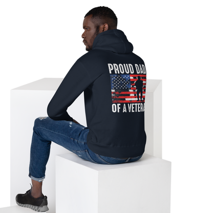 Proud Dad of a Veteran Hoodie - Simply Great Gear