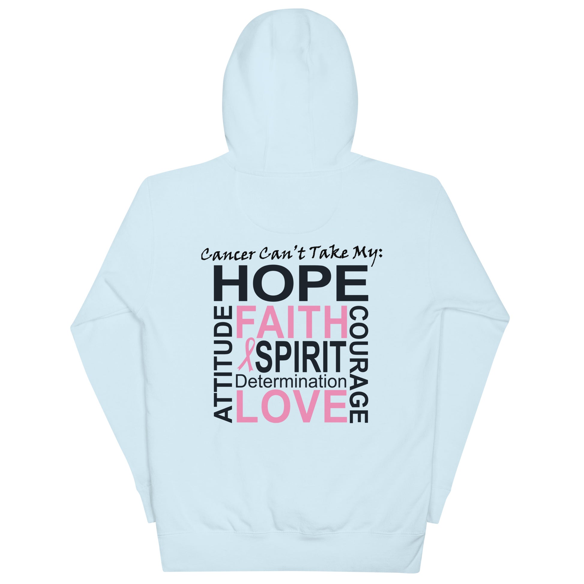 Breast Cancer Hope & Faith Hoodie - Simply Great Gear