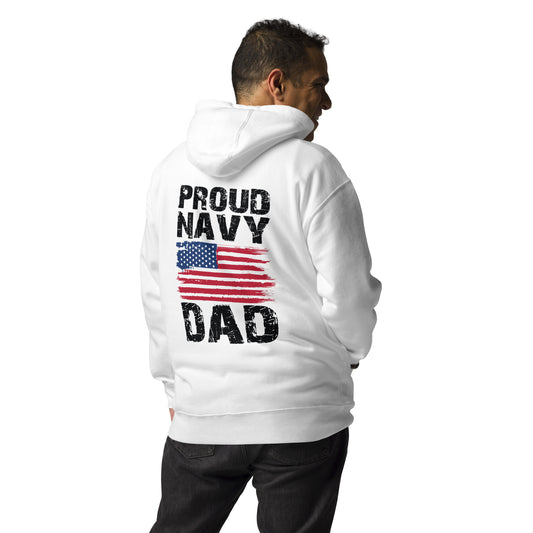 Proud Navy Dad Hoodie - Simply Great Gear