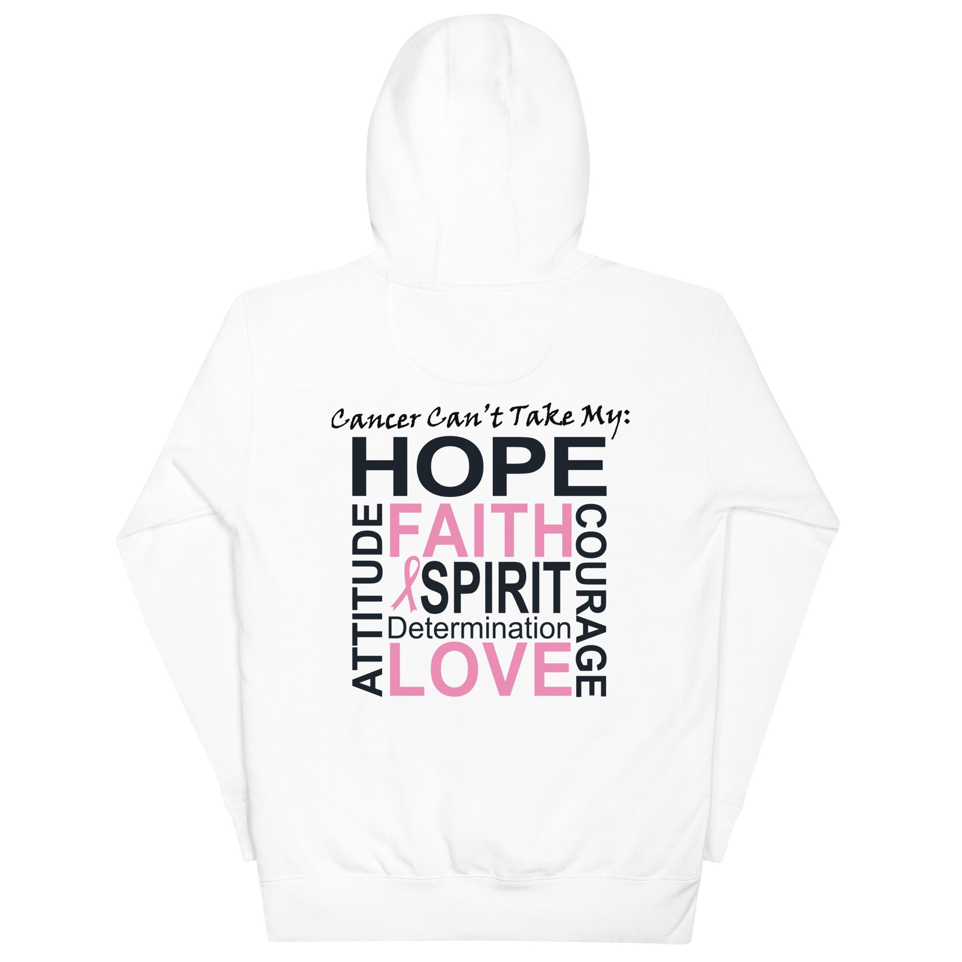 Breast Cancer Hope & Faith Hoodie - Simply Great Gear