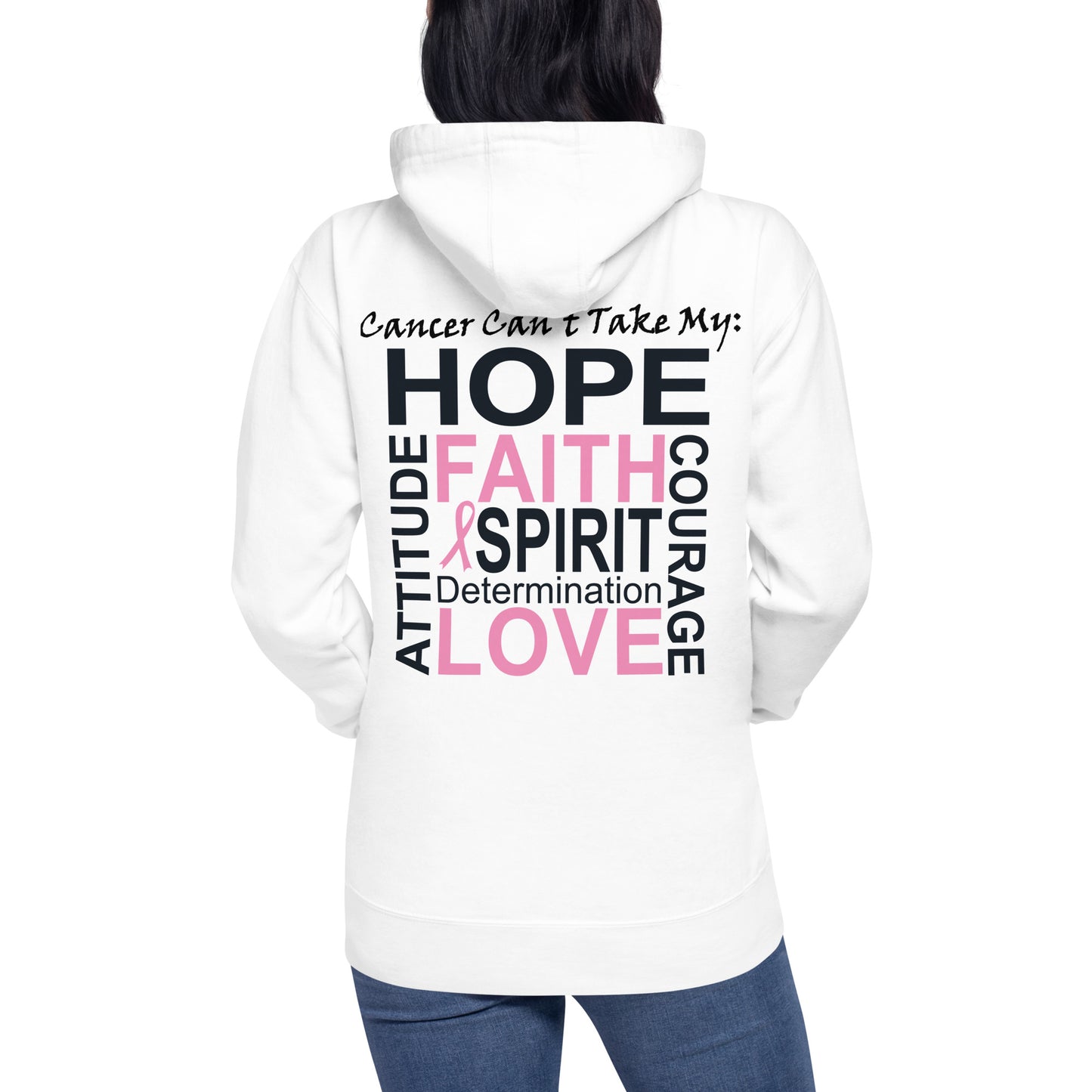 Breast Cancer Hope & Faith Hoodie