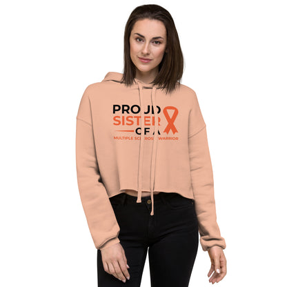 MS Awareness - Crop Hoodie - Simply Great Gear