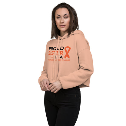 MS Awareness - Crop Hoodie - Simply Great Gear