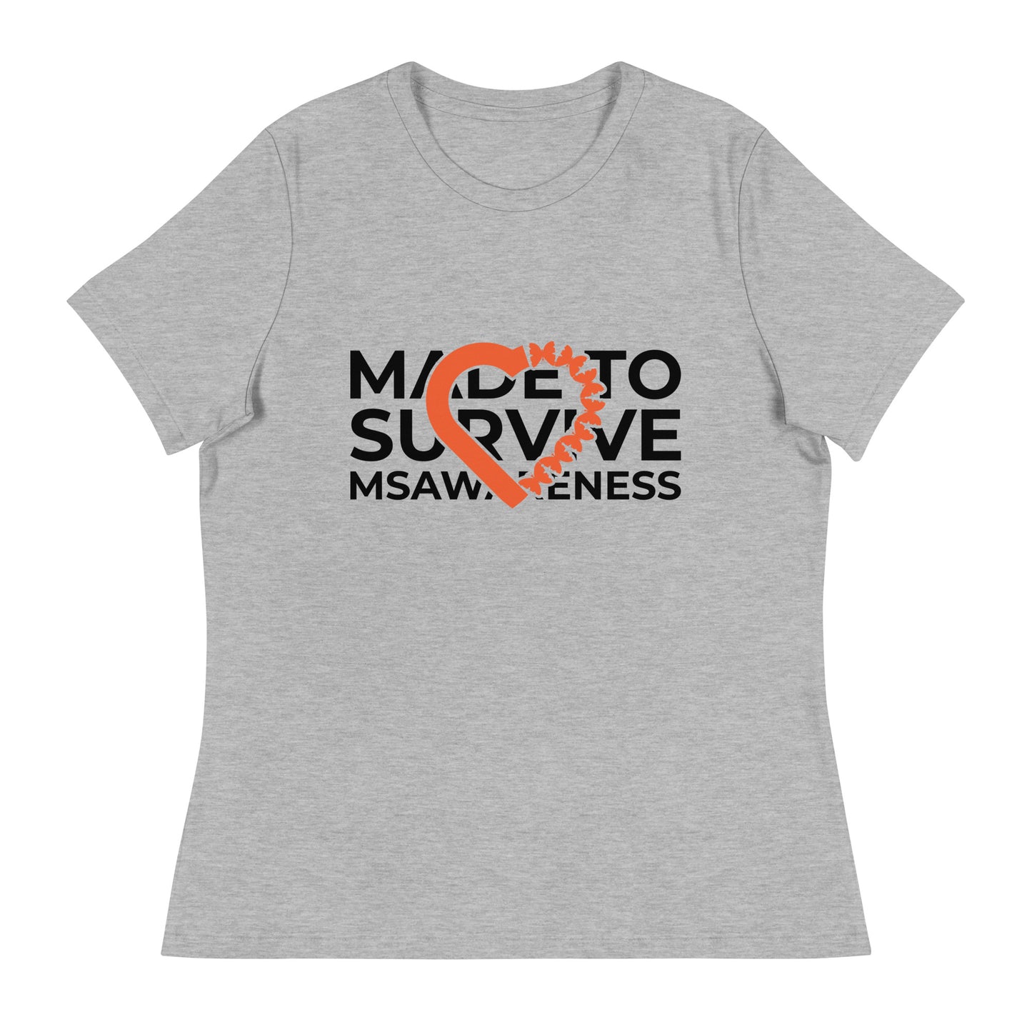 MS Awareness - Made To Survive Relaxed T-Shirt - Simply Great Gear