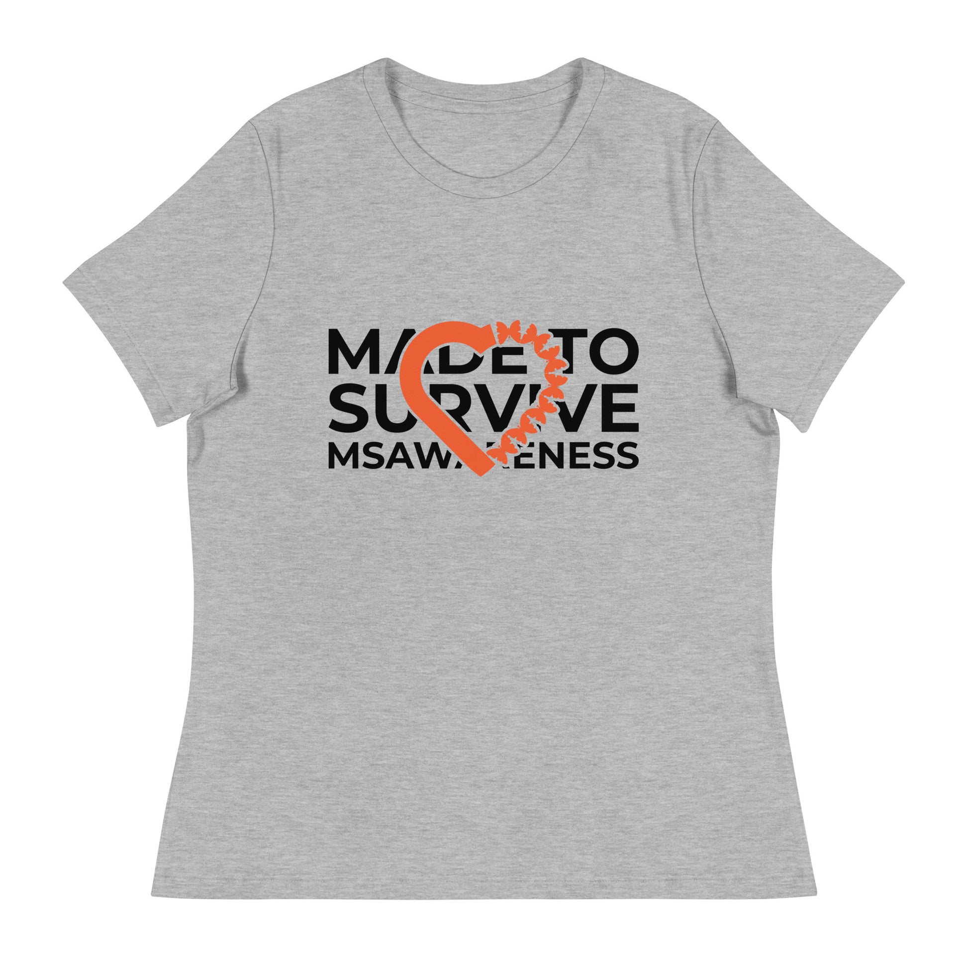 MS Awareness - Made To Survive Relaxed T-Shirt - Simply Great Gear