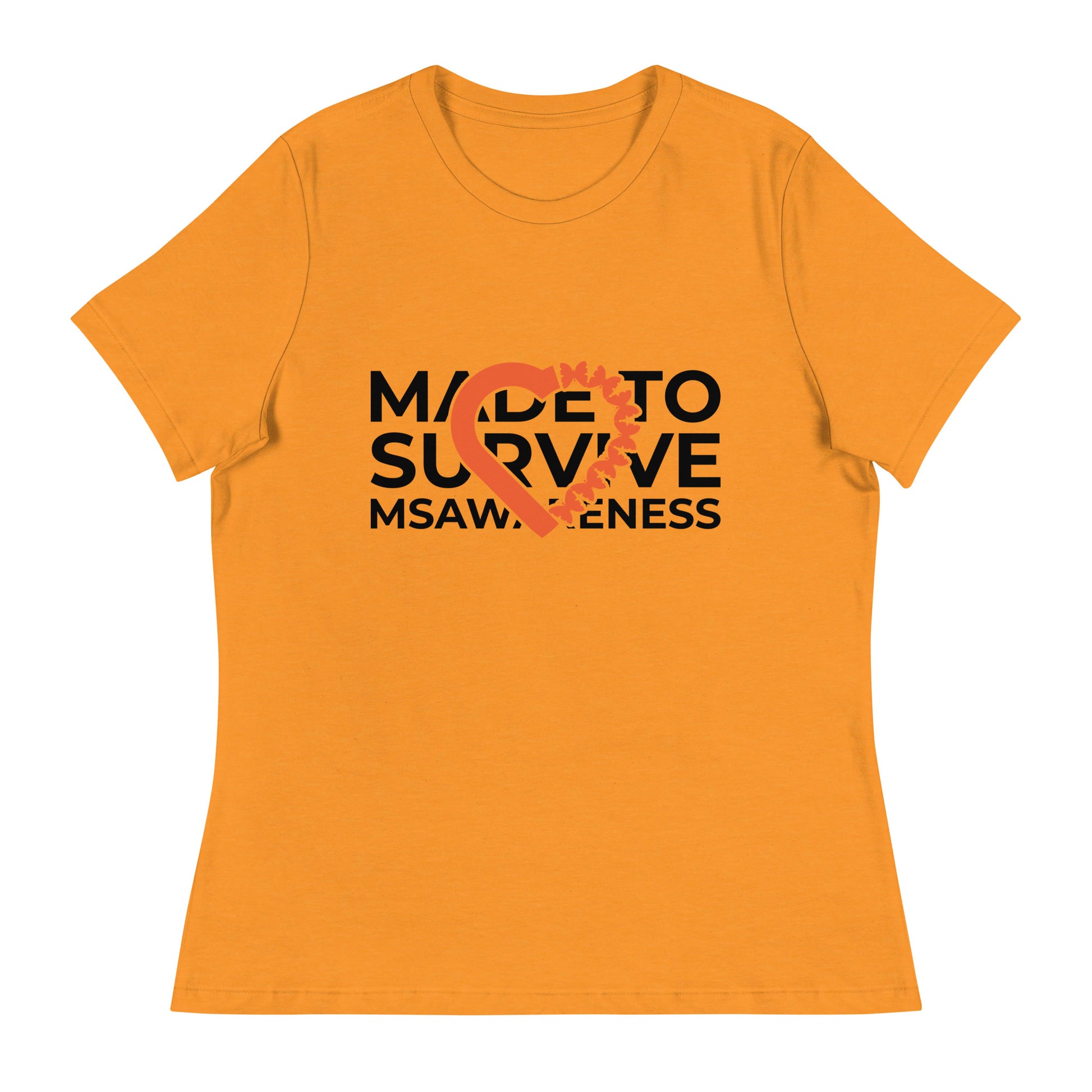 MS Awareness - Made To Survive Relaxed T-Shirt - Simply Great Gear