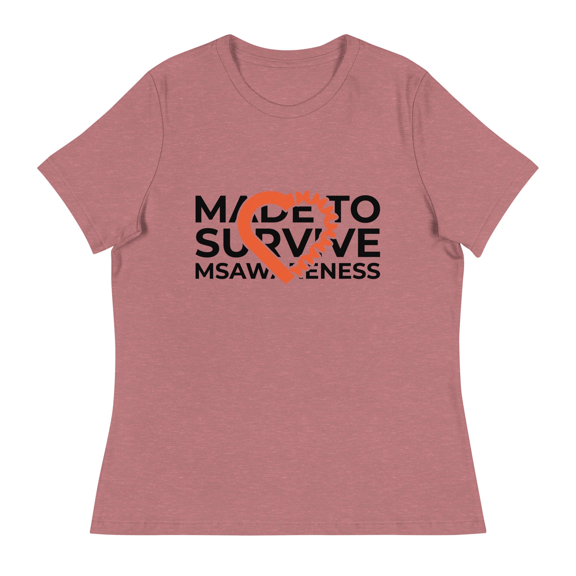 MS Awareness - Made To Survive Relaxed T-Shirt - Simply Great Gear