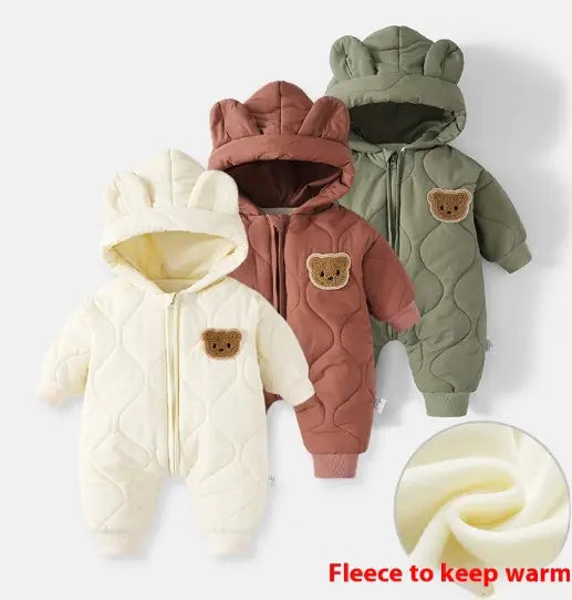 Warm Baby Winter Jumpsuits